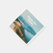 Lake Wanaka, Südinsel, Neuseeland Serviette (Ecke)