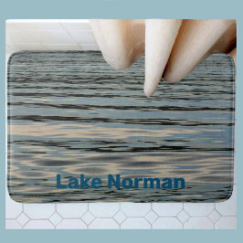 Lake Water Custmizable Lake Name Badematte