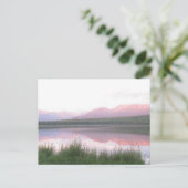 Lake Water Mountains Park Alaska Postkarte (Stehend Vorderseite)