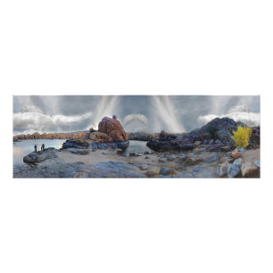 Lake Watson Mindscape - Prescott, Arizona Dells Fotodruck
