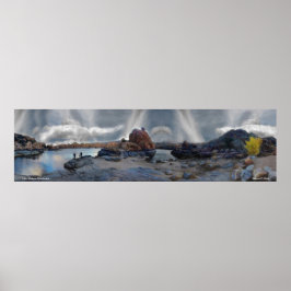 Lake Watson Mindscape, Prescott Arizona Poster