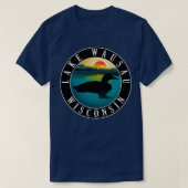 Lake Wausau Wisconsin Loon T-Shirt (Design vorne)