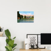Lake Wawasee, Indiana South Shore Inn Poster (Heimbüro)