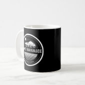 Lake Wawasee Syracuse Indiana Kaffeetasse (Vorderseite Links)