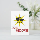 Lake Wedowee Postkarte (Stehend Vorderseite)