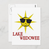 Lake Wedowee Postkarte (Vorne/Hinten)