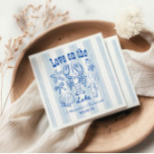 Lake Weekend Junggeselinnen-Abschied Serviette