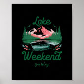 Lake Weekend Vacation Trip Berkeley California  Poster (Vorne)