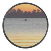 Lake Wendouree Calm Before Nightfall Eishockey Puck (Vorderseite)