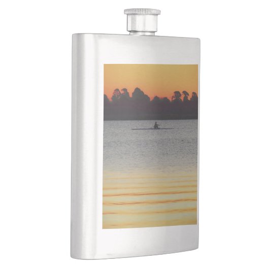 Lake Wendouree Calm Before Nightfall Flachmann (Rechts)