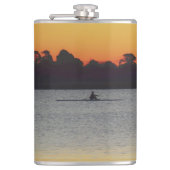 Lake Wendouree Calm Before Nightfall Flachmann (Vorderseite)