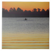 Lake Wendouree Calm Before Nightfall Fliese (Vorderseite)