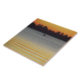 Lake Wendouree Calm Before Nightfall Fliese