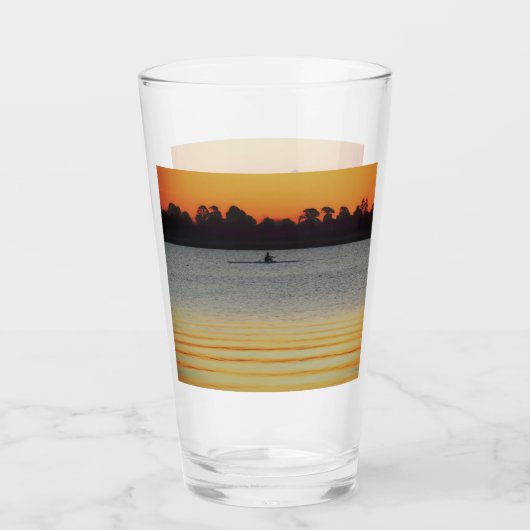 Lake Wendouree Calm Before Nightfall Glas (Vorderseite)