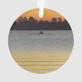 Lake Wendouree Calm Before Nightfall Ornament (Rückseite)