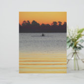 Lake Wendouree Calm Before Nightfall Paper Sheets (Stehend Vorderseite)