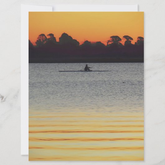 Lake Wendouree Calm Before Nightfall Paper Sheets (Vorderseite)