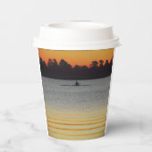 Lake Wendouree Calm Before Nightfall Pappbecher (Rückseite)