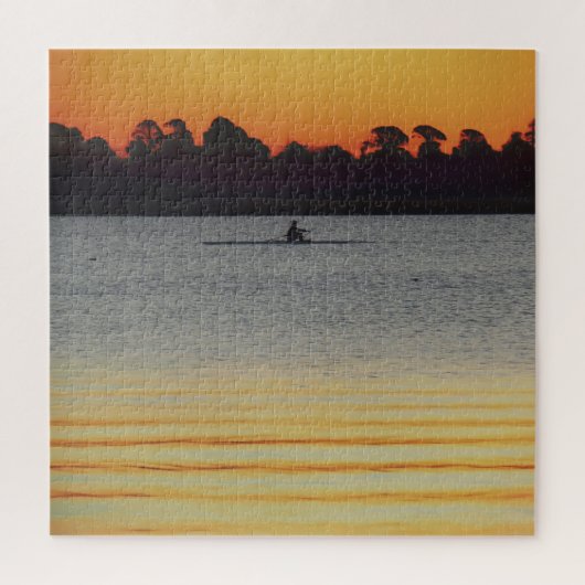 Lake Wendouree Calm Before Nightfall Puzzle (Vertikal)