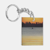 Lake Wendouree Calm Before Nightfall Schlüsselanhänger (Vorderseite links)