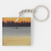 Lake Wendouree Calm Before Nightfall Schlüsselanhänger (Rückseite)