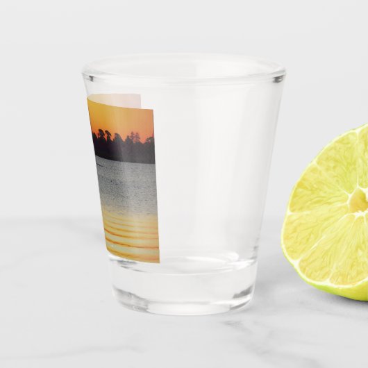 Lake Wendouree Calm Before Nightfall Schnapsglas (Rechts)