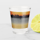 Lake Wendouree Calm Before Nightfall Schnapsglas (Vorderseite)