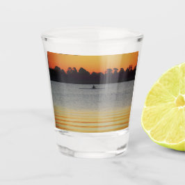 Lake Wendouree Calm Before Nightfall Schnapsglas