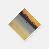 Lake Wendouree Calm Before Nightfall Serviette (Ecke)