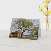 Lake Wendouree Pavilion Ballarat Karte (Gelbe Blume)