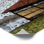 Lake Wendouree Pavilion Ballarat Poster (Ecke)