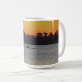 Lake Wendouree Ruhe vor Einbruch der Nacht Kaffeetasse (VorderseiteRechts)