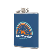 Lake Wheeler North Carolina Rainbow Flachmann (Links)