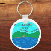 Lake Willoughby Classic Round S Schlüsselanhänger (Vorderseite)