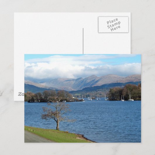 Lake Windermere Postkarte (Vorne/Hinten)