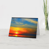 Lake Winnebago Sunset Jede Occasion Card Karte (Vorderseite)