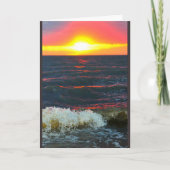 Lake Winnebago Sunset Jede Occasion Card Karte (Vorderseite)