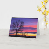 Lake Winnebago Sunset Jede Occasion Card Karte (Gelbe Blume)