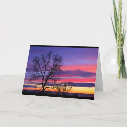 Lake Winnebago Sunset Jede Occasion Card Karte (Vorderseite)