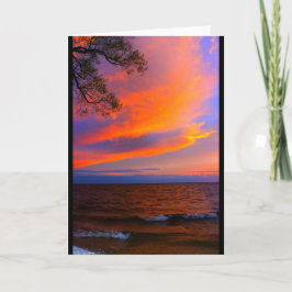 Lake Winnebago Sunset Jede Occasion Card Karte