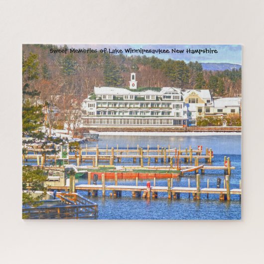 Lake Winnipesaukee New Hampshire. Jigsaw Puzzle (Horizontal)