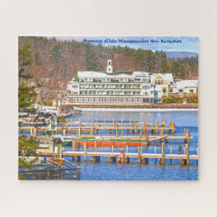 Lake Winnipesaukee New Hampshire. Jigsaw Puzzle
