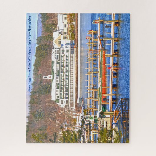 Lake Winnipesaukee New Hampshire. Jigsaw Puzzle (Vertikal)