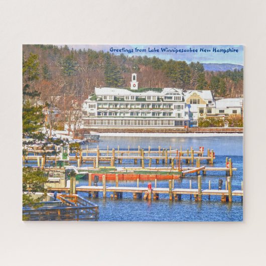 Lake Winnipesaukee New Hampshire. Jigsaw Puzzle (Horizontal)