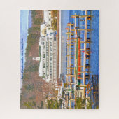 Lake Winnipesaukee New Hampshire. Puzzle (Vertikal)