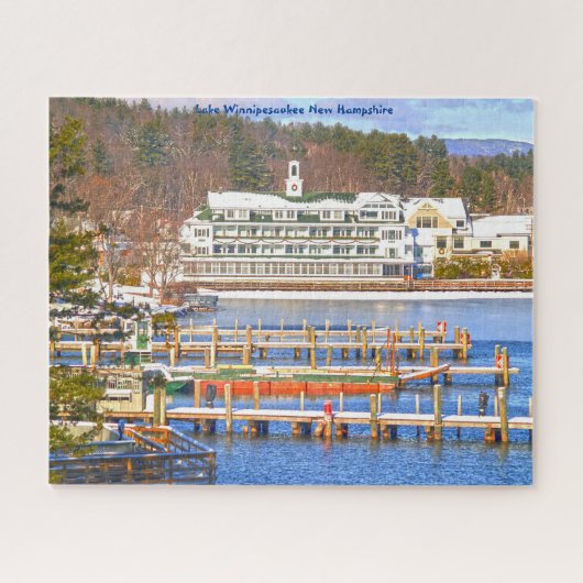 Lake Winnipesaukee New Hampshire. Puzzle (Horizontal)