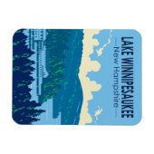 Lake Winnipesaukee New Hampshire Stadtrundgang: Magnet (Horizontal)