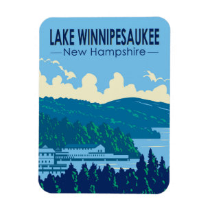 Lake Winnipesaukee New Hampshire Stadtrundgang: Magnet