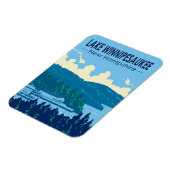 Lake Winnipesaukee New Hampshire Stadtrundgang: Magnet (Linke Seite)
