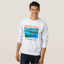 Lake Winnipesaukee Sweatshirt, painting, art, Swe Sweatshirt